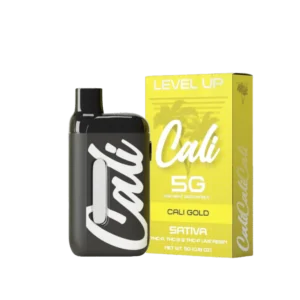 Cali Gold THCA Pre-Heat Disposable 5G – Level Up