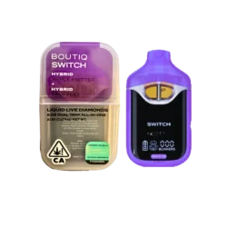 Boutiq Switch V4 pina Colada X blueberry 2g Dual Tank Disposable